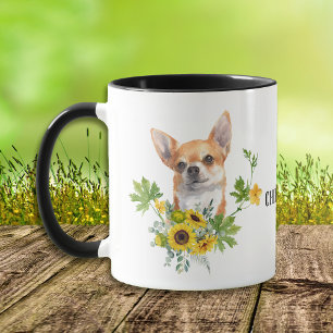 Mug Chien de Tournesol Eucalyptus Chihuahua