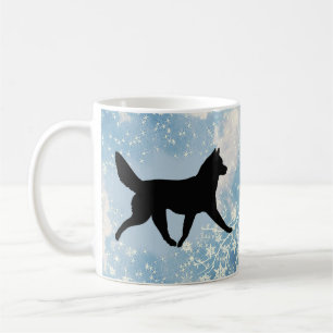 Mug Chien de traîneau hiver