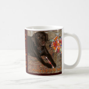 Mug Chien d'Halloween avec dent sucrée