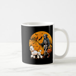 Mug Chien d'Halloween squelette Mène Chien Halloween C