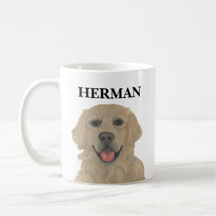 Mug Chien d'or retriever personnalisé