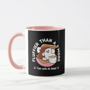 Mug Chien drôle et design de S'more – Pun pour amateur