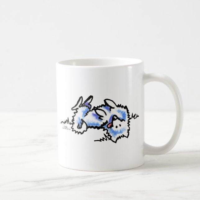Mug Chien Esquimau Américain Jouer Mort (Droite)