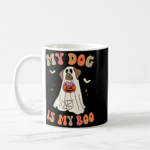 Mug Chien est Boo Fantôme Épouvantable Halloween Amour