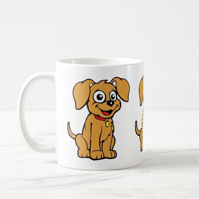 Mug Chien est Confus Café (Gauche)