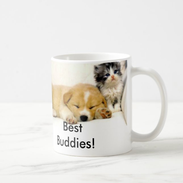 Mug chien et chat, les meilleurs amis ! (Droite)