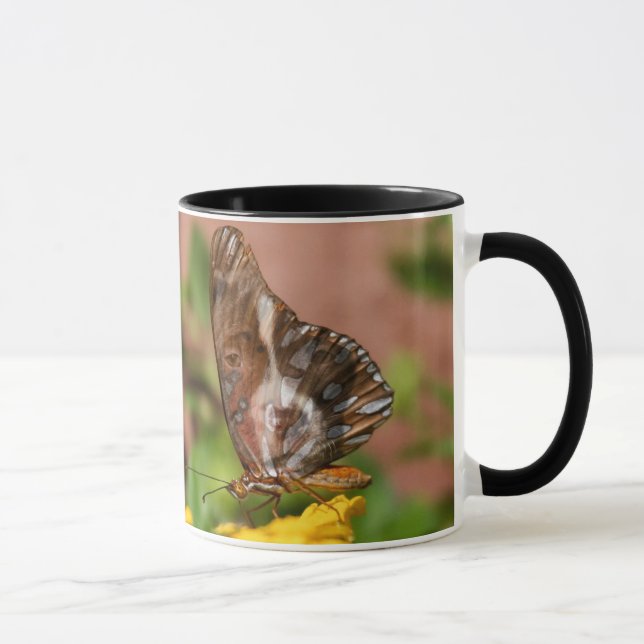 Mug Chien et papillon - Ailes monarques (Droite)
