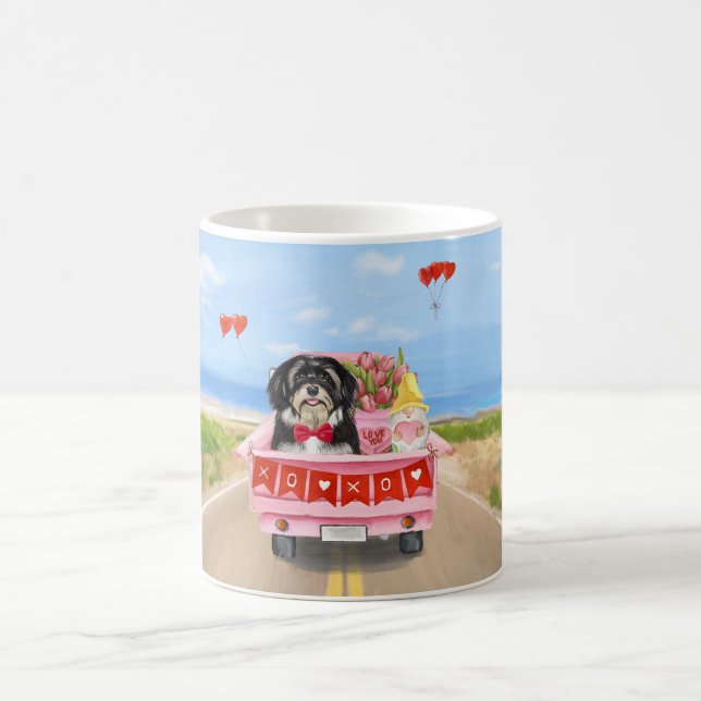 Mug Chien Havanais Saint Valentin Camion (Centre)