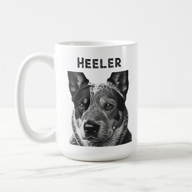 Mug Chien Heeler Blue Heeler (Gauche)
