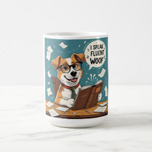 Mug Chien Je Parle Fluent Woof - Pet Parent