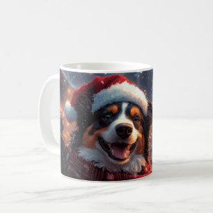 Mug Chien Kelpie Australien Montagnes Russes Noël