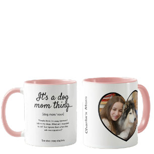 Mug Chien Maman Animal de compagnie recto-verso person