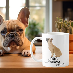 Mug Chien maman Chien Français Chien Chien Aquarelle