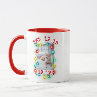 Mug Chien mignon, chat animal de compagnie Photo feux 