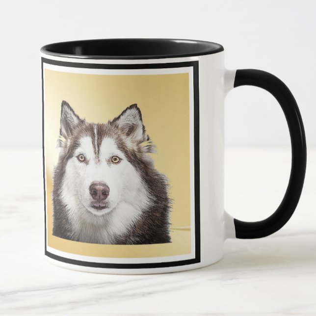Mug Chien Papa Drôle Fête des pères Animaux de compagn (Créateur téléchargé)