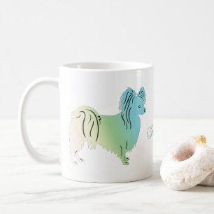 Mug Chien papillon