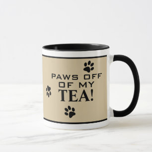 Mug Chien Paw Typographie Tea Lover's Specialty