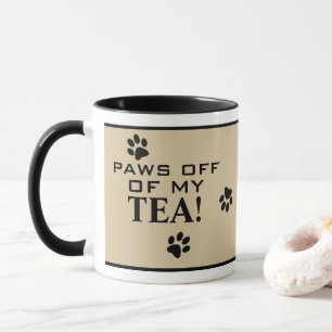 Mug Chien Paw Typographie Tea Lover's Specialty