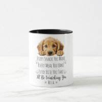 Chien Retriever Doré Mignon Personnalisé Drôle