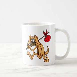 Mug Chien sans valeur de bande dessinée de clochard