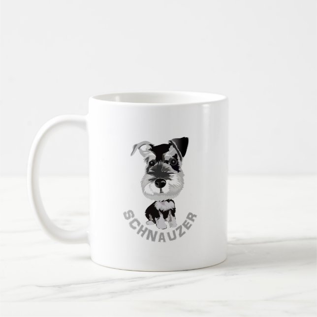 Mug Chien Schnauzer (Gauche)