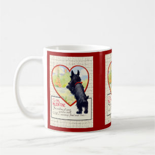 Mug Chien Scottie Saint-Valentin Scottish Terrier