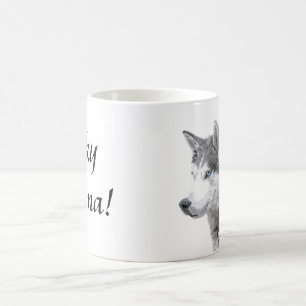 Mug Chien Sibérie Huskies, Husky Momma