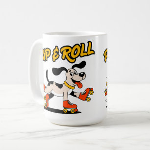 Mug Chien Sur Rouleau Patins Pup & Roll