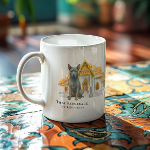Mug Chien Thai Ridgeback Aquarelle