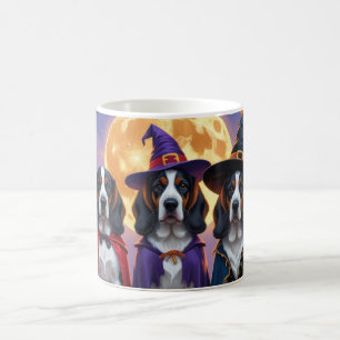 Mug Chiens Bluetick Coonhound Citrouille Drôle d'Hallo