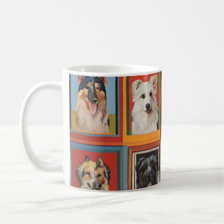 MUG CHIENS COUPÉS
