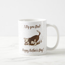 Mug Chiens de crevaison - Bonne Fête des pères.