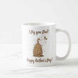Mug Chiens de crevaison - Bonne Fête des pères.