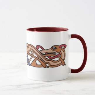 Mug chiens de knotwork