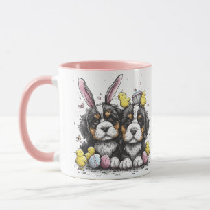 Mug Chiens de montagne bernois de Pâques