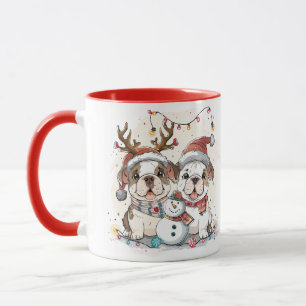 Mug Chiens de Noël