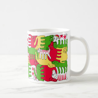 Mug Chiens de stupéfaction d'hiver