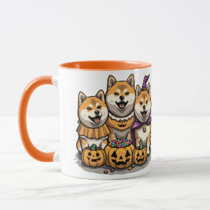 Mug Chiens d'Halloween Shiba Inu
