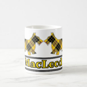 Mug Chiens écossais du clan écossais de Cheer MacLeod 