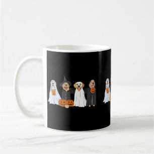Mug Chiens fantômes de Halloween Chien Labrador noir m