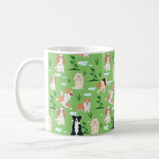 Mug Chiens Gribouillis (Gauche)