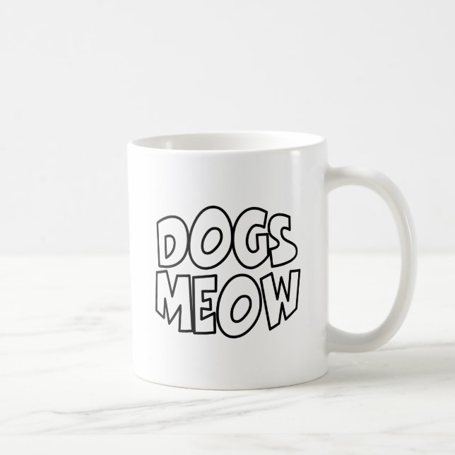 Mug Chiens Miauissent (Droite)