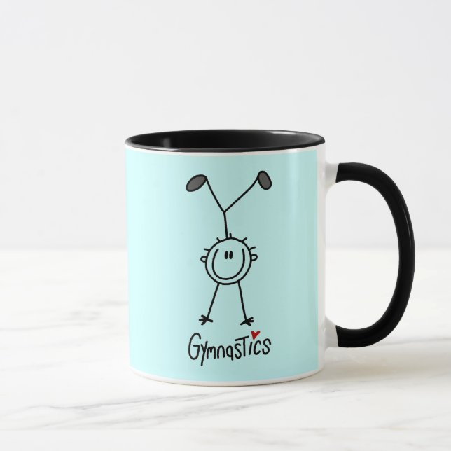 Mug Chiffre de base T-shirts et cadeaux de bâton de (Droite)