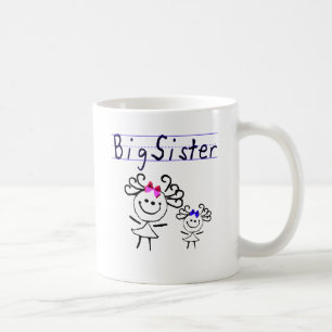 Mug Chiffre de bâton de grande soeur