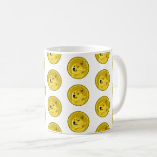 Mug Chiffre de monnaie Dogecoin 