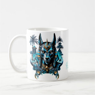 Mug Chiffre d'imaginaire égyptien.