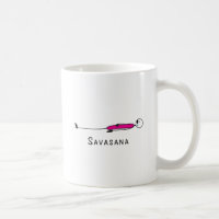 Chiffre mignon de bâton de yoga