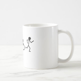 Mug Chiffres de bâton de triathlon