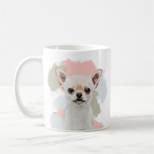 Mug Chihuahua blanc mou