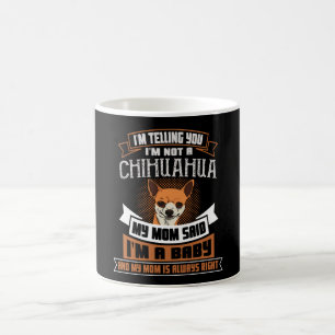 Mug Chihuahua, chiot dit avec un Chihuahua